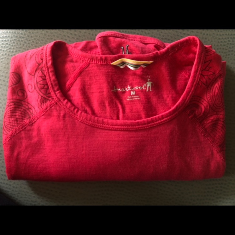 Women’s Pink Smartwool Base Layer Sz M